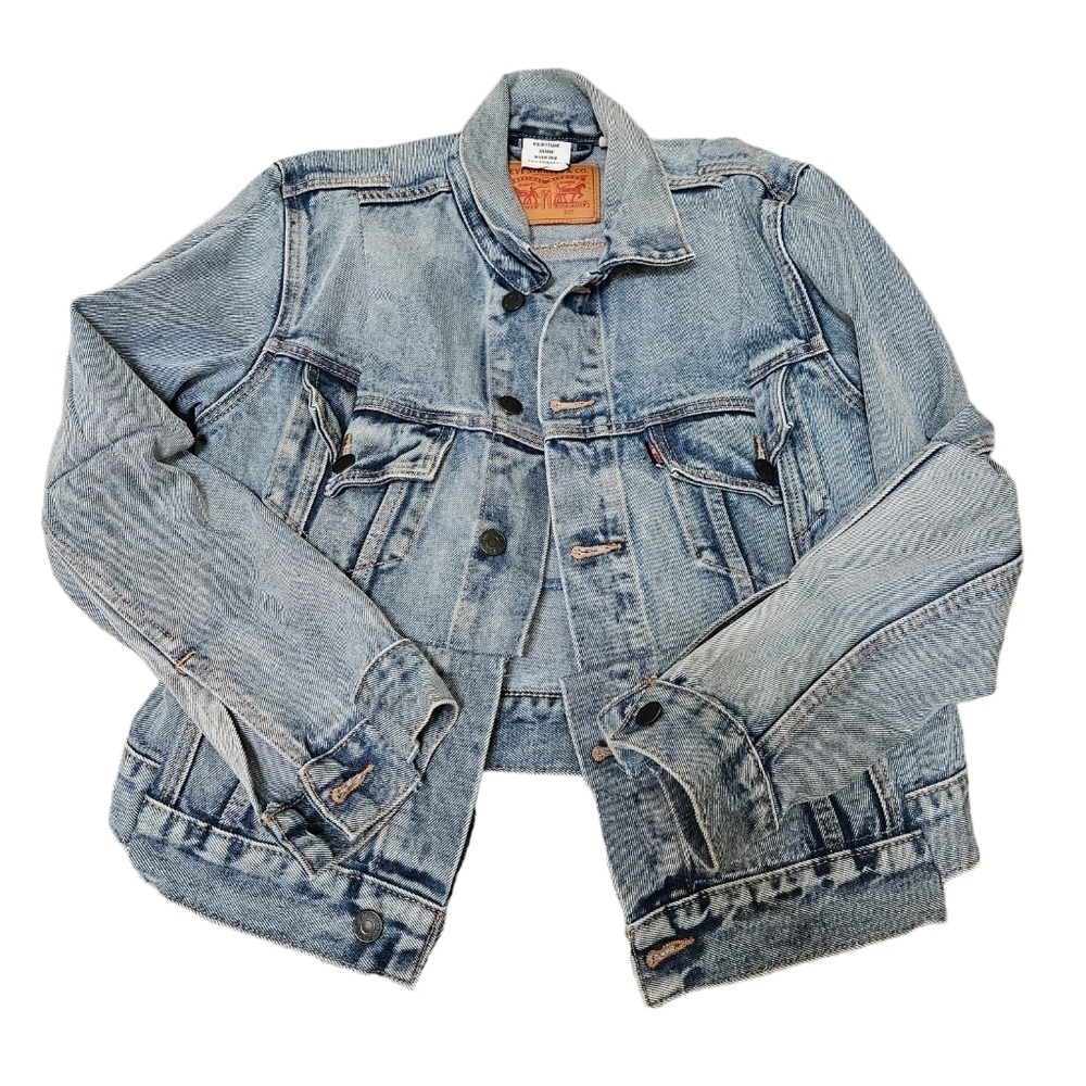 Levis Vetements Pour Femme Denim Hiver 2018 Collaboration Jean Jacket View 6